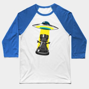 Chess piece Rook Spaceship Chess Baseball T-Shirt